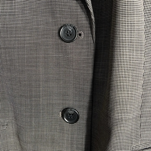 Ann Taylor Loft Petites Blazer/Jacket Brown and Gray size 14 Petite - Picture 5 of 11